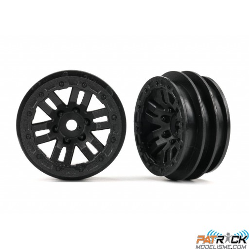 Jantes noires 1.0" TRX-4M (Defender)