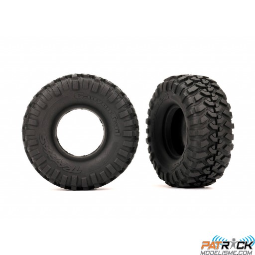 Pneus Canyon Trail 2.2x1.0" (2) TRX-4M (Defender)