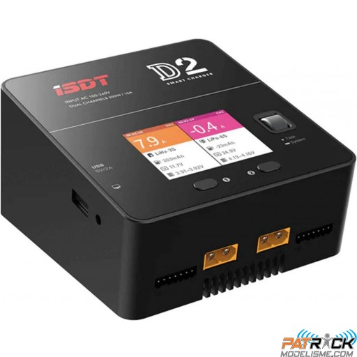 Chargeur double ISDT D2 Mark 2 AC/DC 200W 12A