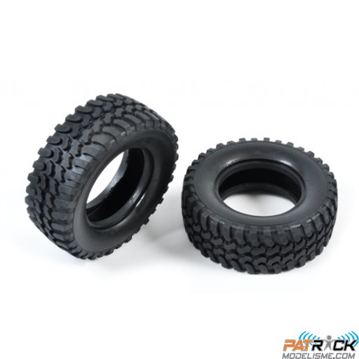Pneu 58204/552/588 (2pcs) 1/10 Tamiya
