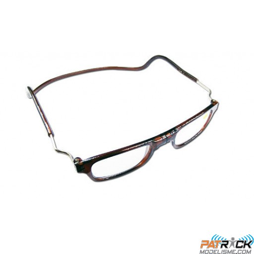 Lunettes grossissantes avec aimant tour de cou