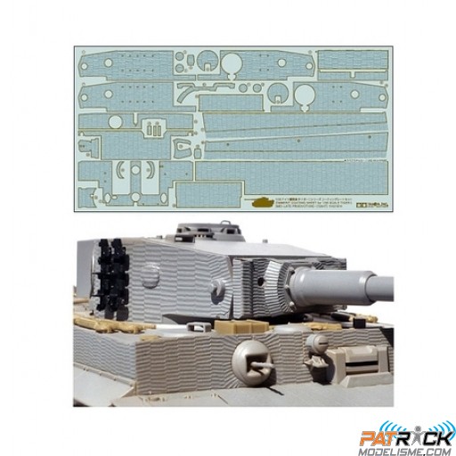 1/35e Tamiya Autocollants option Zimmerit pour Tiger I