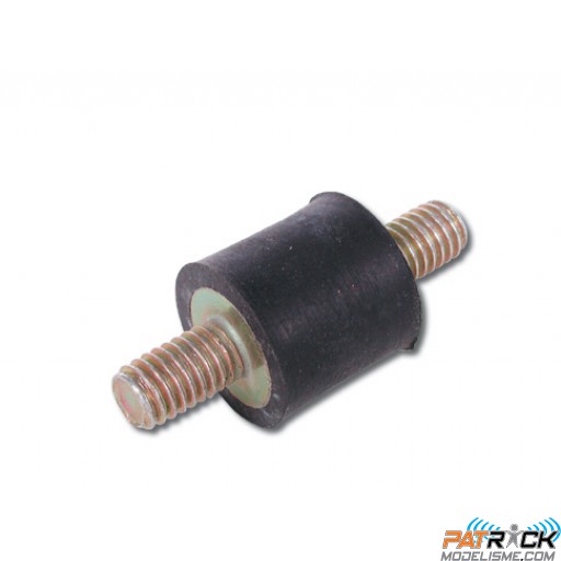 Silent block 20x20mm M6 - 4 pièce(s)