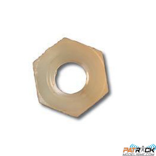 Ecrous nylon M3/10 pièces