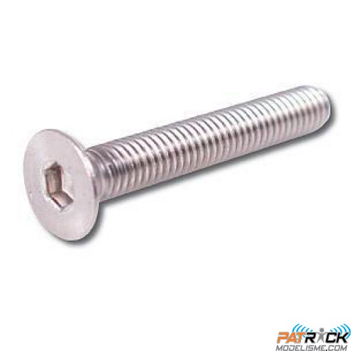 Vis BTR inox à têtes fraisées 3x20 10 pièces