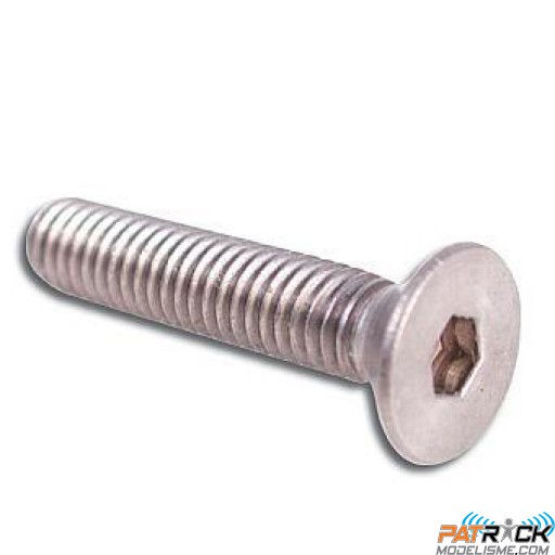 Vis BTR inox à têtes fraisées 4x20mm 10 pièces