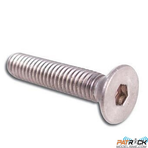 Vis BTR inox à têtes fraisées 4x25mm 10 pièces