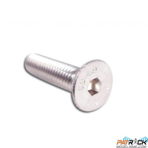 Vis BTR inox à têtes fraisées 5x20mm 10 pièces