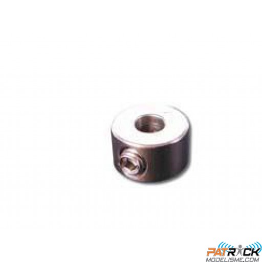 Bagues d'arrêt en laiton nickelé avec Vis BTR sans tête inox M3, diamètre 3 - 10 pièces