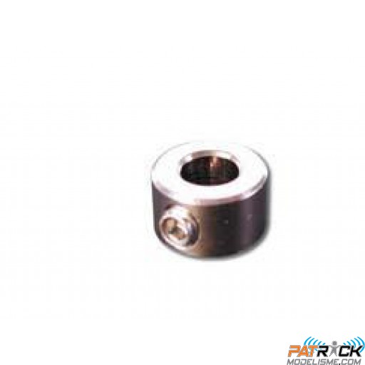 Bagues d'arrêt 4mm en laiton nickelé avec Vis BTR sans tête inox M3, diamètre 4-10 pièces