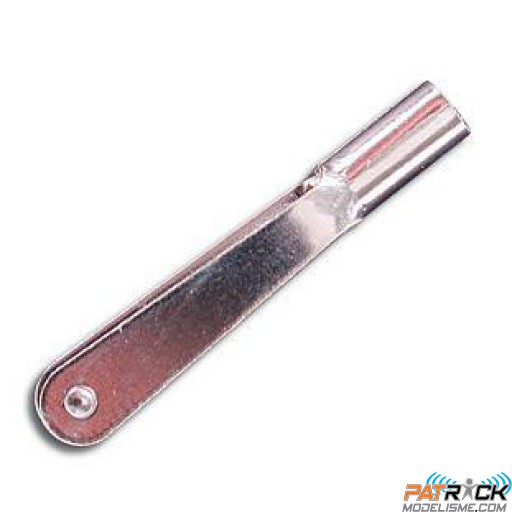 Chape acier nickelé M3/5 pièces
