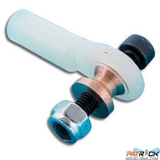 Chape Nylon à rotule laiton décalée+visserie M3 - 5 pièce(s)