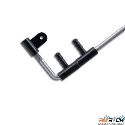 Commande d'ailerons tige diamètre 2,6mm. L : 160mm/2 pièces