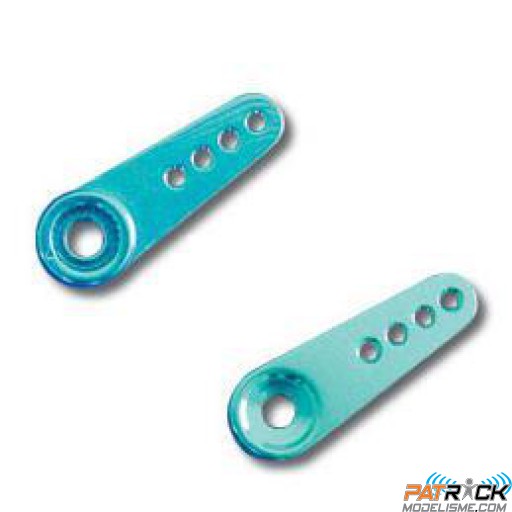 Palonnier ALU 22mm Hitec 24 dents/2 pièces