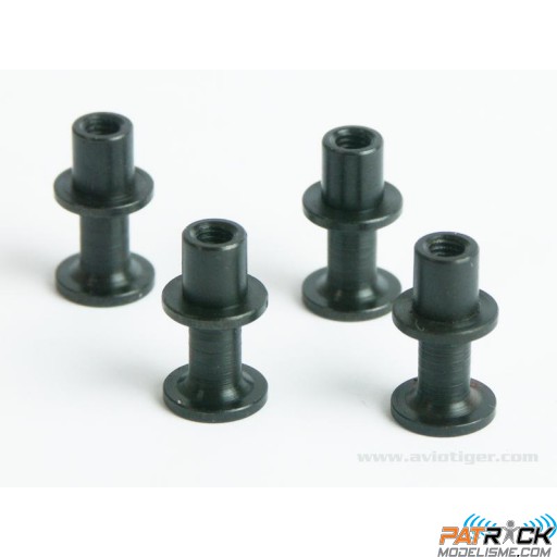 Entretoise amortisseur 4 pièce(s) - GTX25 / Cage