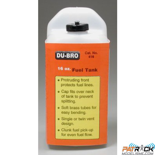 Réservoir Dubro 16 Oz / 480cc méthanol