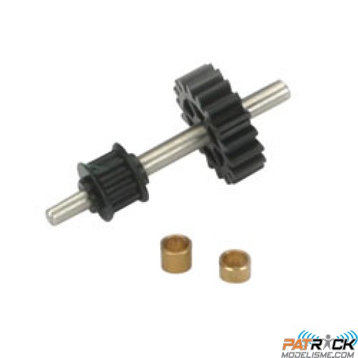 Tail drive gear/pulley assembly – Blade 400