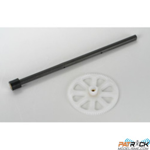 Outer shaft, main gear and bushing holder set – BLADE MCX/S300