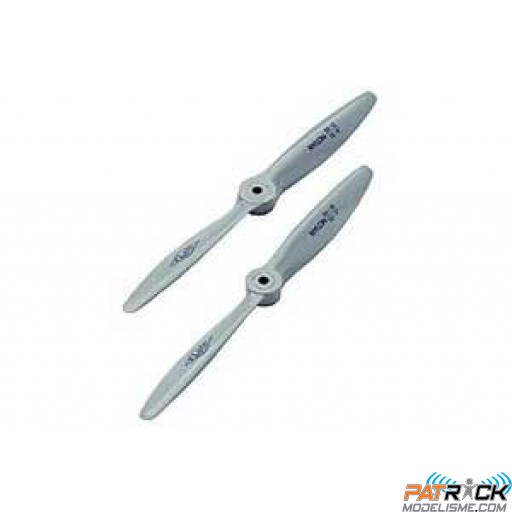 Hélice super nylon renforcé FDV 36x18 cm/14x7'' grise
