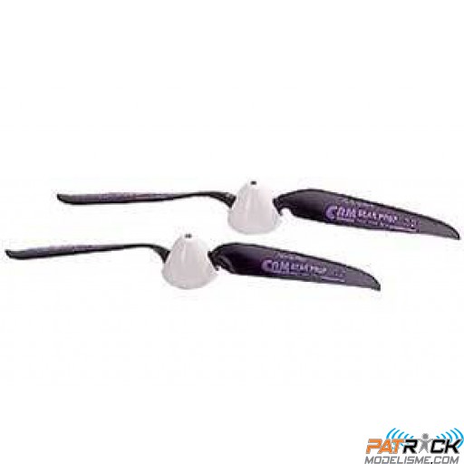 Hélice repliable Cam Gear Prop 25x20cm, 10x8" axe 3,2mm