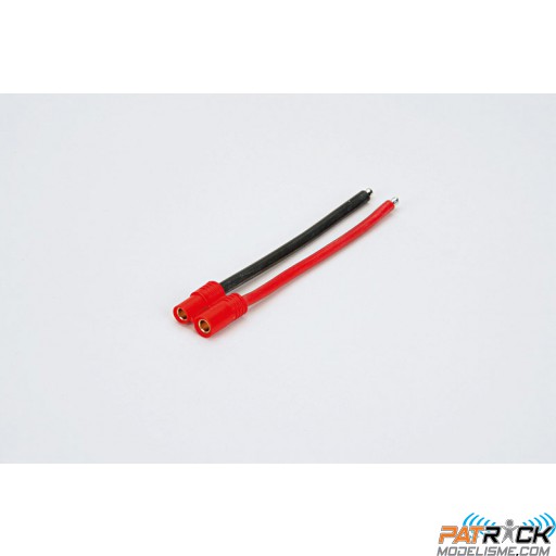 Cordon de raccordement accus-batterie G3,5 2,5mM2 prise femelle
