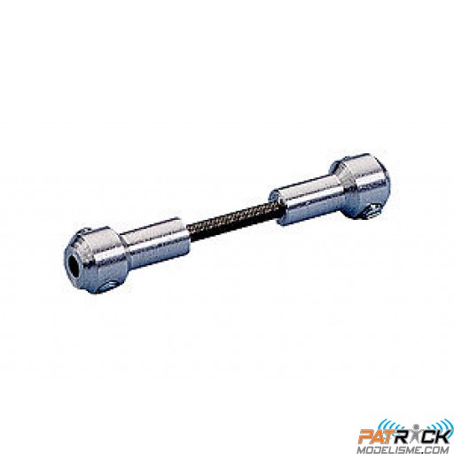 Arbre flexible d'accouplement 65mm pour Arbres 4 et 5mm