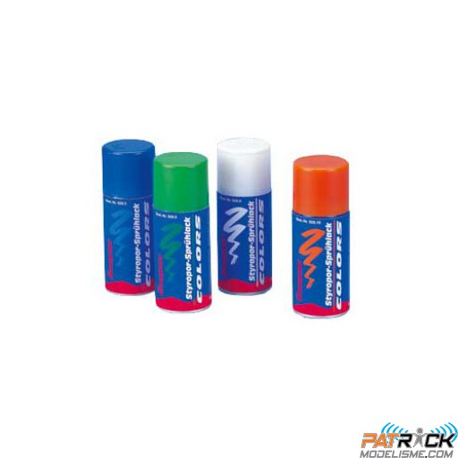 Bombe "Styropor colors" 150ML Gris/Argent