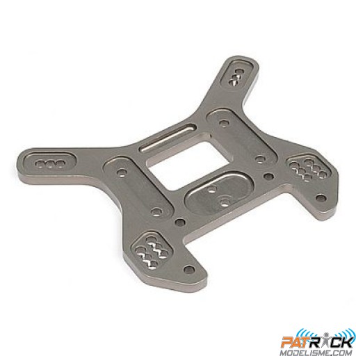 Platine d'amortisseur arrière ALU montage haut 112mm – D8/VORZA