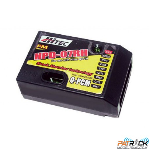 Récepteur Hitec HFD-07RH-7 voies FM 41MHz DC