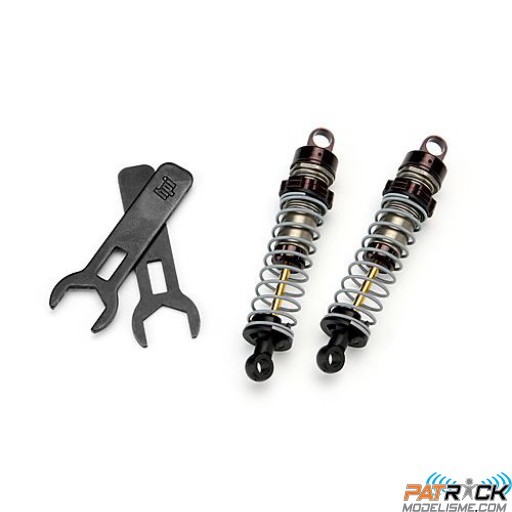 Ensemble amortisseurs ALU filetées avant 64-87mm 2 pièce(s) - BLITZ