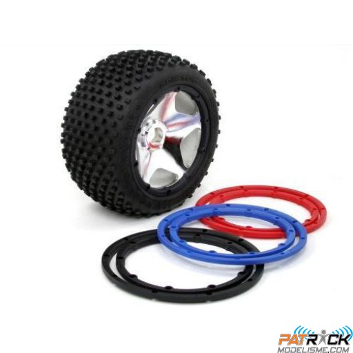 Flasque jantes ROUGE – 4 pièces – BAJA 5B