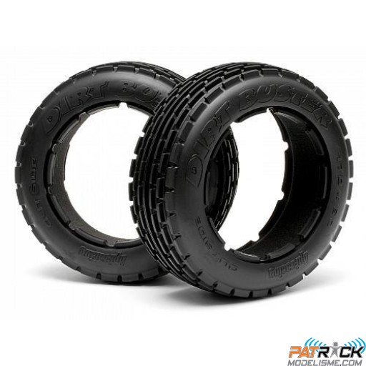 Pneus HPI strie DIRT BUSTER avant gomme M 170x60mm - BAJA SS/B 2.0