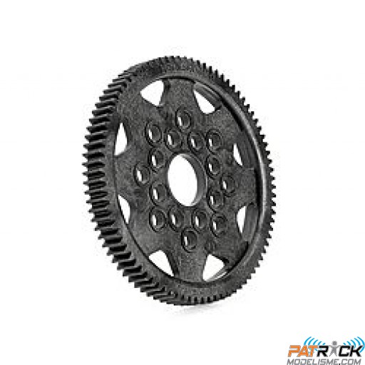Couronne 84 dents 48dp/fibre carbone