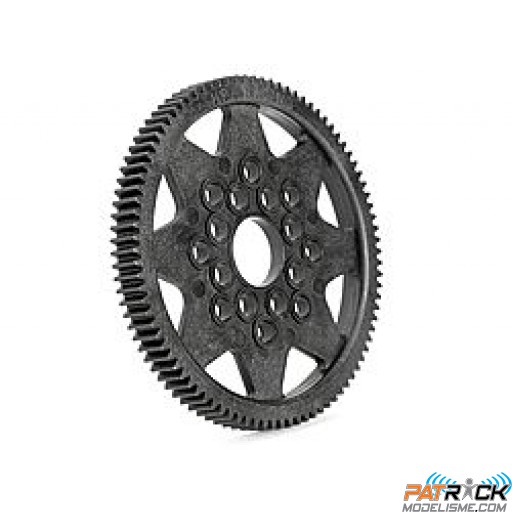 Couronne 90 dents 48dp/Fibre carbone