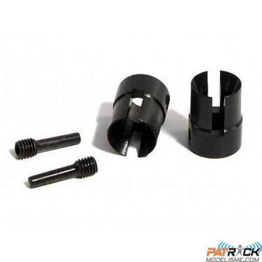 Noix de cardan 8X19mm (NOIR) - SAVAGE X 4.6/3.5/XL5.9/FLUX