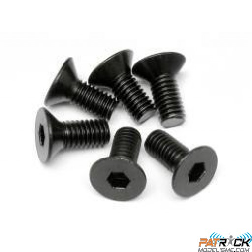 Vis tête plate 6X14mm (6 pièce(s) - BAJA SS/5T/5B 2.0