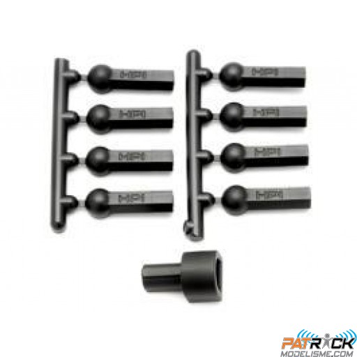 Chape renforcées 4.3X18mm (8 pièce(s) RS4