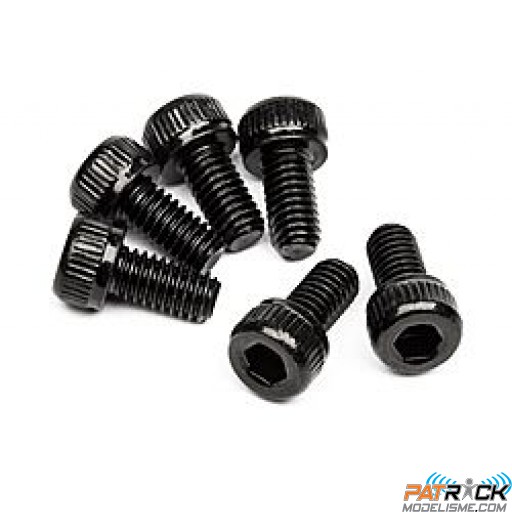 Vis M4x8mm 6 pièce(s)