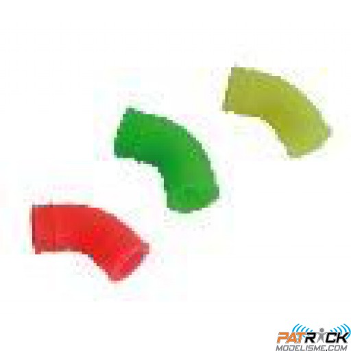 Coude en silicone pour filtre à air 1 pièce – 1/10ème Universel
