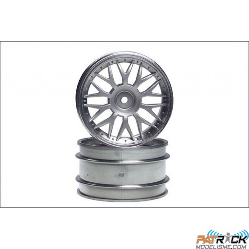 Jante TYPE BBS chromées – S10 – la paire