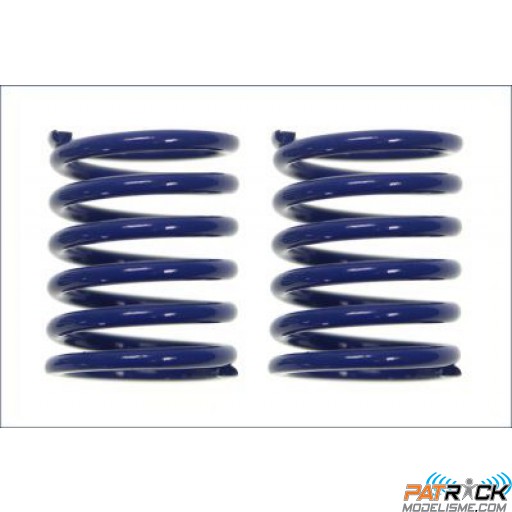 Ressorts avant 4.5X1.8mm bleus foncés 13mm (2 pièce(s) – V ONE RRR