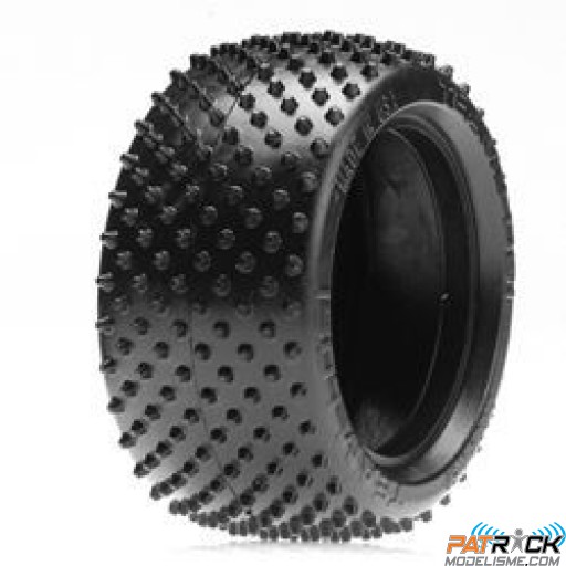 Pneus LOSI arrière 2,2'' 4wd ifmar stud, silver 2 pièce(s)