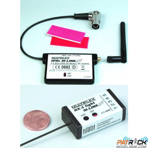 Combo HFMx M-LINK avec RX-5-light M-LINK 2.4GHz