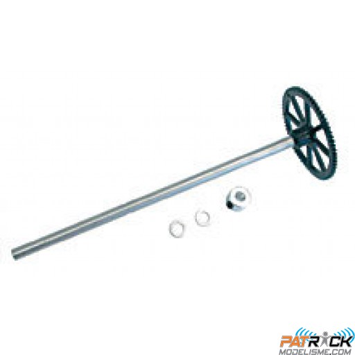Axe de rotor inférieur+couronne - EASYCOPTER APACHE