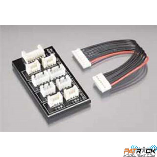 Plaquette adaptatrice de charge Lipo Robbe JST-EHR-2x3/2x2 TP-XH