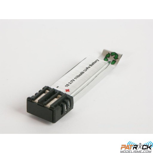 Batterie LiPo Scorpio 3,7V 1S 110mAh – 2&10/2&09/SOLO NE210/TRACER 60