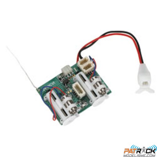 Récepteur Spektrum AR6400 DSM2 Ultra lite 3 EN 1 avec ESC 3,9GR et servos