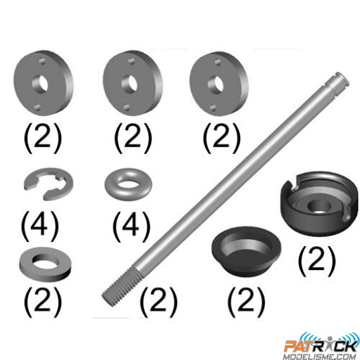Tiges+pistons+joints d'amortisseur 2 pièce(s) – HAMMER S18