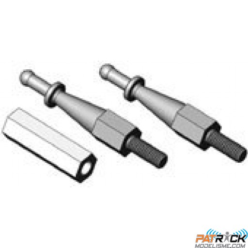 Plots de fixation de la bulle métal - MINI TITAN