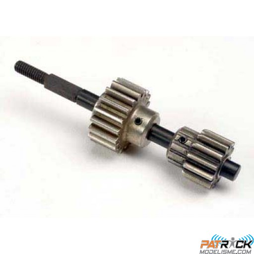 Input shaft/drive gear assembly (18/13-dents top gear)